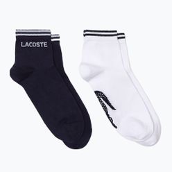 Pánské tenisové ponožky Lacoste 2 páry tmavě modrá/bílá RA4187