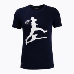 Lacoste pánské tenisové tričko 166 navy blue TH66611