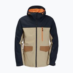Pánská snowboardová bunda Billabong Outsider beige and black F6JM20BIF2