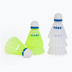 Sunflex badmintonové člunky Hobby 6 ks bílá/žlutá 53562