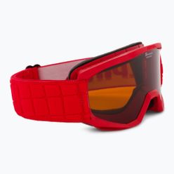 Dětské lyžařské brýle Alpina Piney red matt/orange