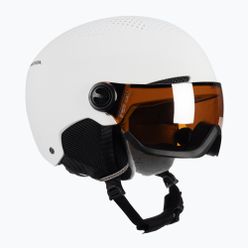 Alpina Arber Visor Q Lite lyžařská helma bílá 9228312