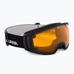 Lyžařské brýle Alpina Double Jack Mag Q-Lite S1+S3 černé 7283131