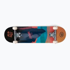 Klasický skateboard Playlife Fierce Wolf color 880307