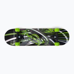 Dětský klasický skateboard Playlife Drift black/green 880324
