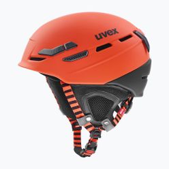Lyžařská helma UVEX P.8000 Tour červená 56/6/204/8505