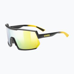 Cyklistické brýle UVEX Sportstyle 235 sunbee black mat/mirror yellow 53/3/003/2616