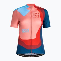 Dámský cyklistický dres Maloja AmiataM 1/2 růžovo-barvitý 35169
