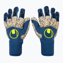Uhlsport Hyperact Supergrip+ Reflex brankářské rukavice modré 101123001