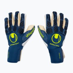 Uhlsport Hyperact Absolutgrip Finger Surround brankářské rukavice modro-bílé 101123401