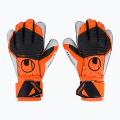 Brankářské rukavice uhlsport Soft Resist+ pooranžovo-bílé 101127501