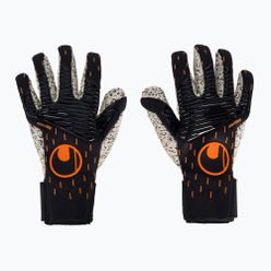 Brankářské rukavice Uhlsport Speed Contact Supergrip+ Finger Surround černo-bílé 101126001