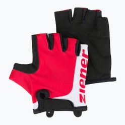 ZIENER MTB cyklistické rukavice Corrie Junior červené Z-178535