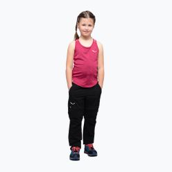 Dětské softshellové kalhoty Salewa Agner DST 2/1 black 00-0000027777