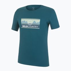 Wild Country Heritage pánské horolezecké tričko modré 40-0000095240