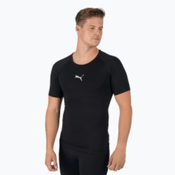 Pánské fotbalové tričko PUMA Liga Baselayer Tee černé 655918_03