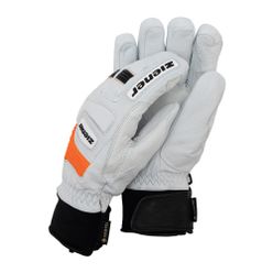 Pánské lyžařské rukavice ZIENER Guard GTX + Gore Grip PR white 801019