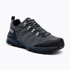 Pánská trekingová obuv Jack Wolfskin Refugio Texapore Low šedo-černá 4049851