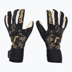 Brankářské rukavice Reusch Pure Contact Gold X GluePrint černo-zlaté 527075-7707