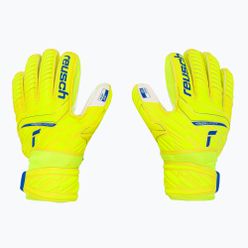 Reusch Attrakt Grip Finger Support Junior brankářské rukavice žluté 5272810