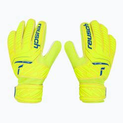 Dětské brankářské rukavice Reusch Attrakt Solid Junior žluté 5272515-2001