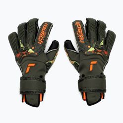 Brankářské rukavice Reusch Attrakt Duo Evolution Adaptive Flex zelené 5370055-5555