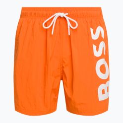 Pánské plavecké šortky Hugo Boss Octopus oranžové 50469594-829