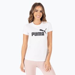 Dámské tréninkové tričko PUMA ESS Logo Tee bílé 586774_02