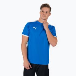 Pánské fotbalové tričko Puma Teamliga Jersey modré 704917