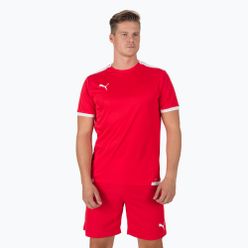 Pánské fotbalové tričko TeamLIGA Jersey červené 704917_01