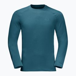 Jack Wolfskin pánské trekingové tričko s dlouhým rukávem Infinite LS modré 1808311