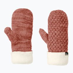 Dámské zimní rukavice Jack Wolfskin Highloft Knit červené 1908001_3067_003