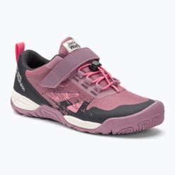 Dětské trekingové boty Jack Wolfskin Vili Action Low růžové 4056851