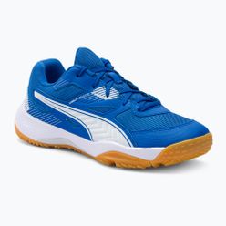 Dětská volejbalová obuv PUMA Solarflash Jr II modro-bílé 10688303