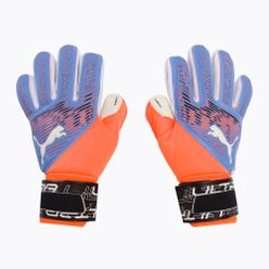 Dětské brankářské rukavice PUMA Ultra Grip 2 RC modro-oranžové 041815 05