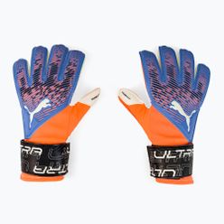 Brankářské rukavice PUMA Ultra Grip 3 Rc oranžové a modré 41816 05