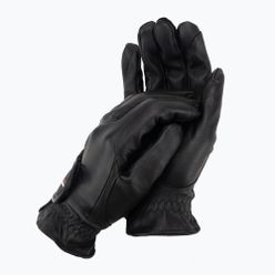 HaukeSchmidt Dámské černé jezdecké rukavice 0111-201-03-06,5
