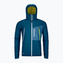 Pánská bunda Ortovox Swisswool Piz Boè skit modrá 6106200037