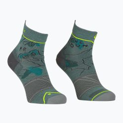 Pánské trekové ponožky ORTOVOX Alpine Light Quarter grey 5489100003