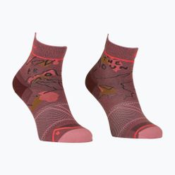 Dámské trekové ponožky ORTOVOX Alpine Light Quarter pink 5479100005