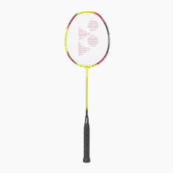 Badmintonová raketa YONEX Astrox 0.7 DG žlutočerná BAT0.7DG2YB4UG5