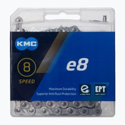 KMC e8 EPT e-Bike řetěz 122 článků 8rz stříbrný BE08SEP22