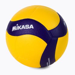 Mikasa Volejbalový míč žlutý a modrý V320W