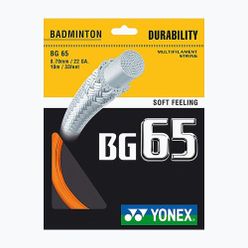 Badmintonové struny YONEX BG 65 Set oranžová