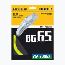Badmintonové struny YONEX BG 65 Set žluté