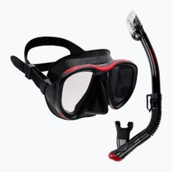 TUSA Powerview Dive Set maska + šnorchl černá/červená UC 2425
