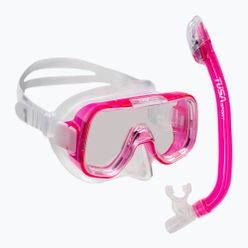 TUSA Dětská potápěčská sada maska + šnorchl MINI-KLEIO růžová UC-2022P