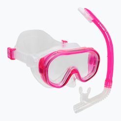 Potápěčská sada TUSA Maska + šnorchl růžová UC-0211PFY