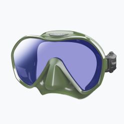 Potápěčská maska Tusa Zeense Pro zelenomodrá M1010S