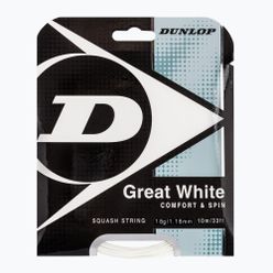 Dunlop Bio Great sq. 10 m squashová struna bílá 624700